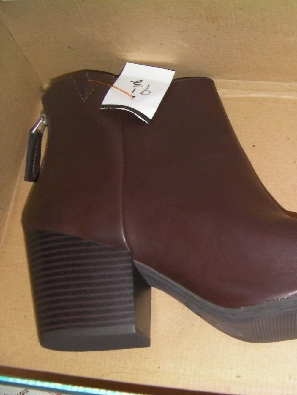 Women Half Boots size 9-1/2 NEW